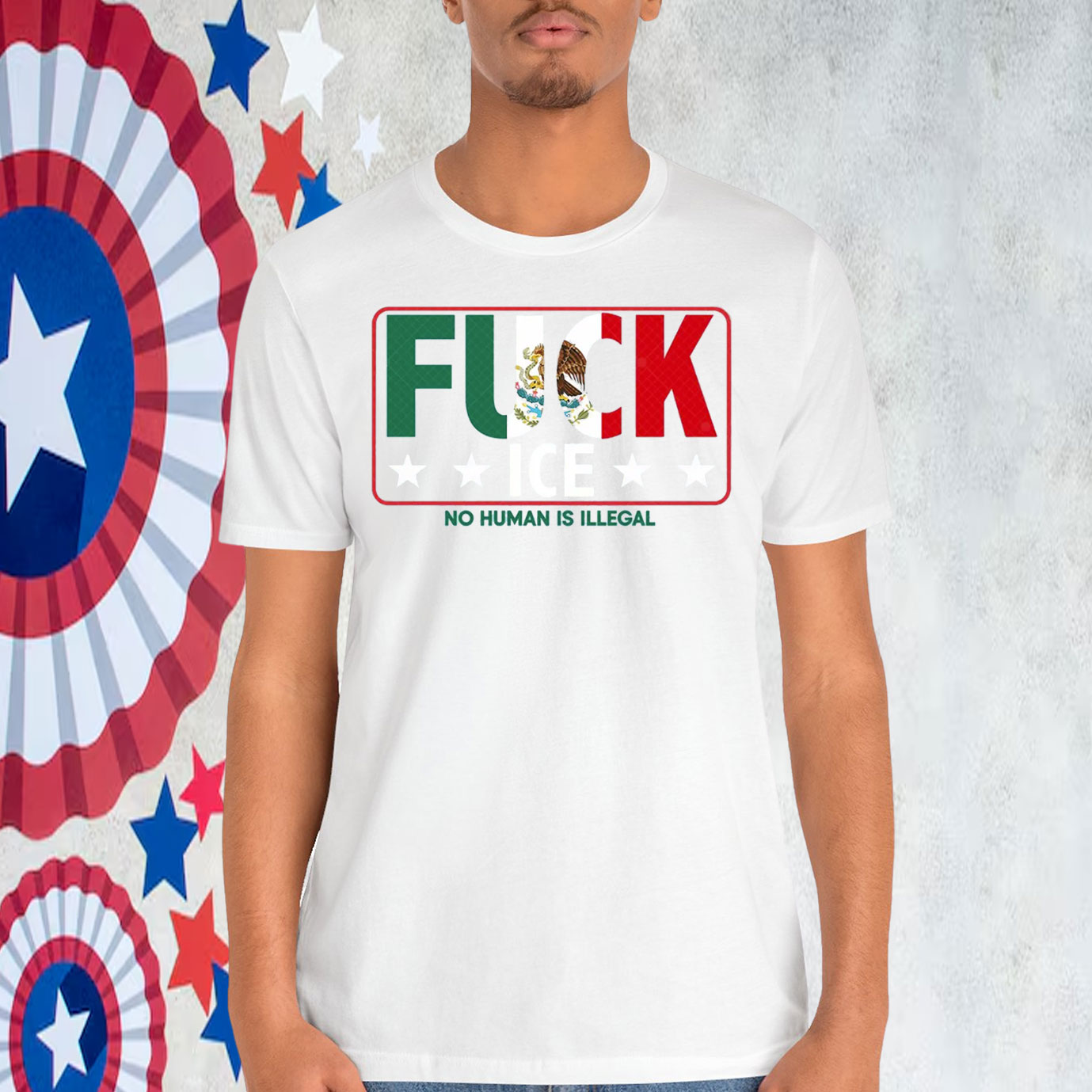 Mexican Fuck ICE No Human Is Illegal Shirt