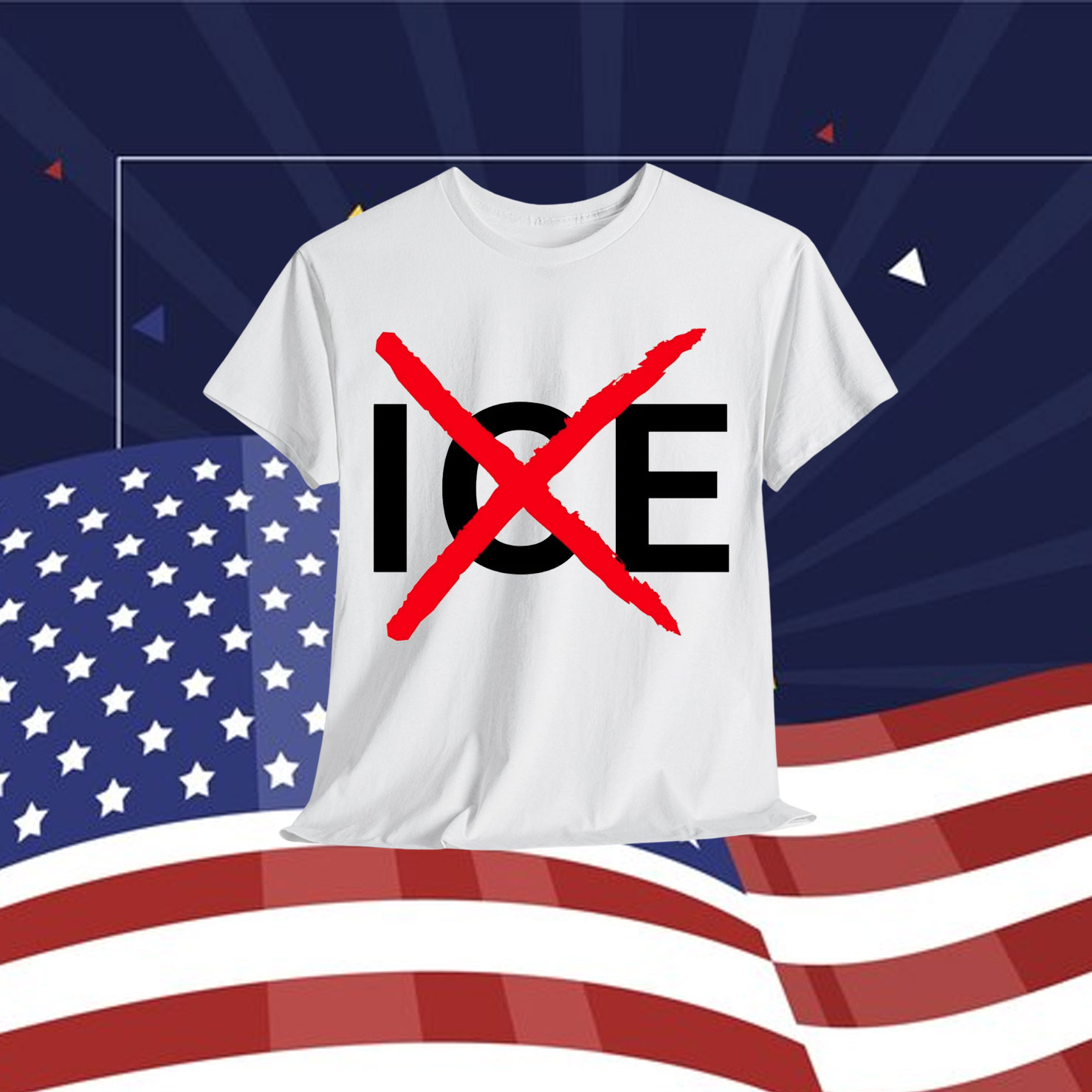 NO ICE Protest T-Shirt