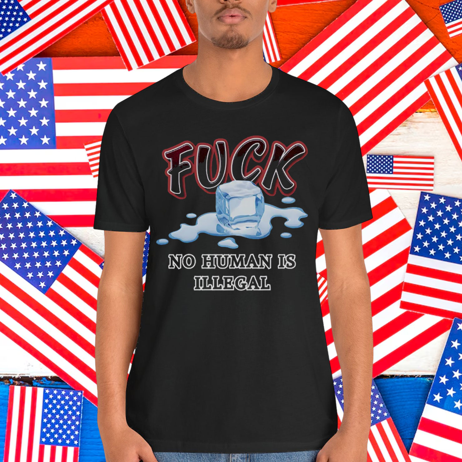 No Human Is Illegal T-Shirt