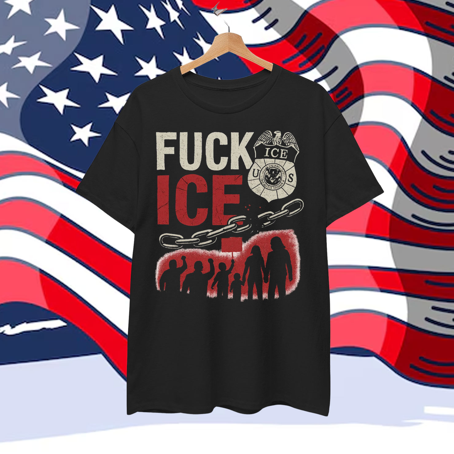 No Human Is Illegal T-Shirt
