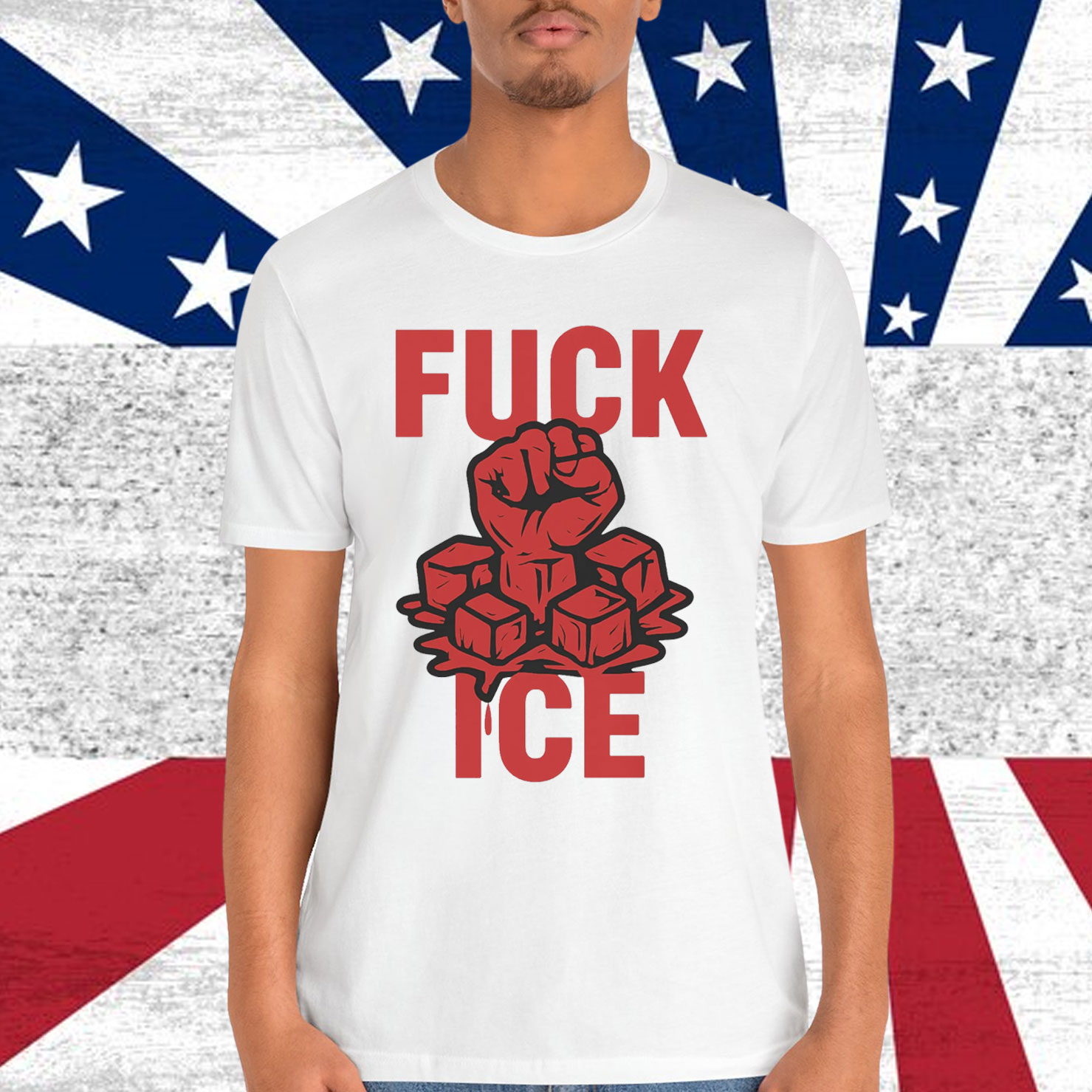 No Human Is Illegal Fuck ICE T-Shirt
