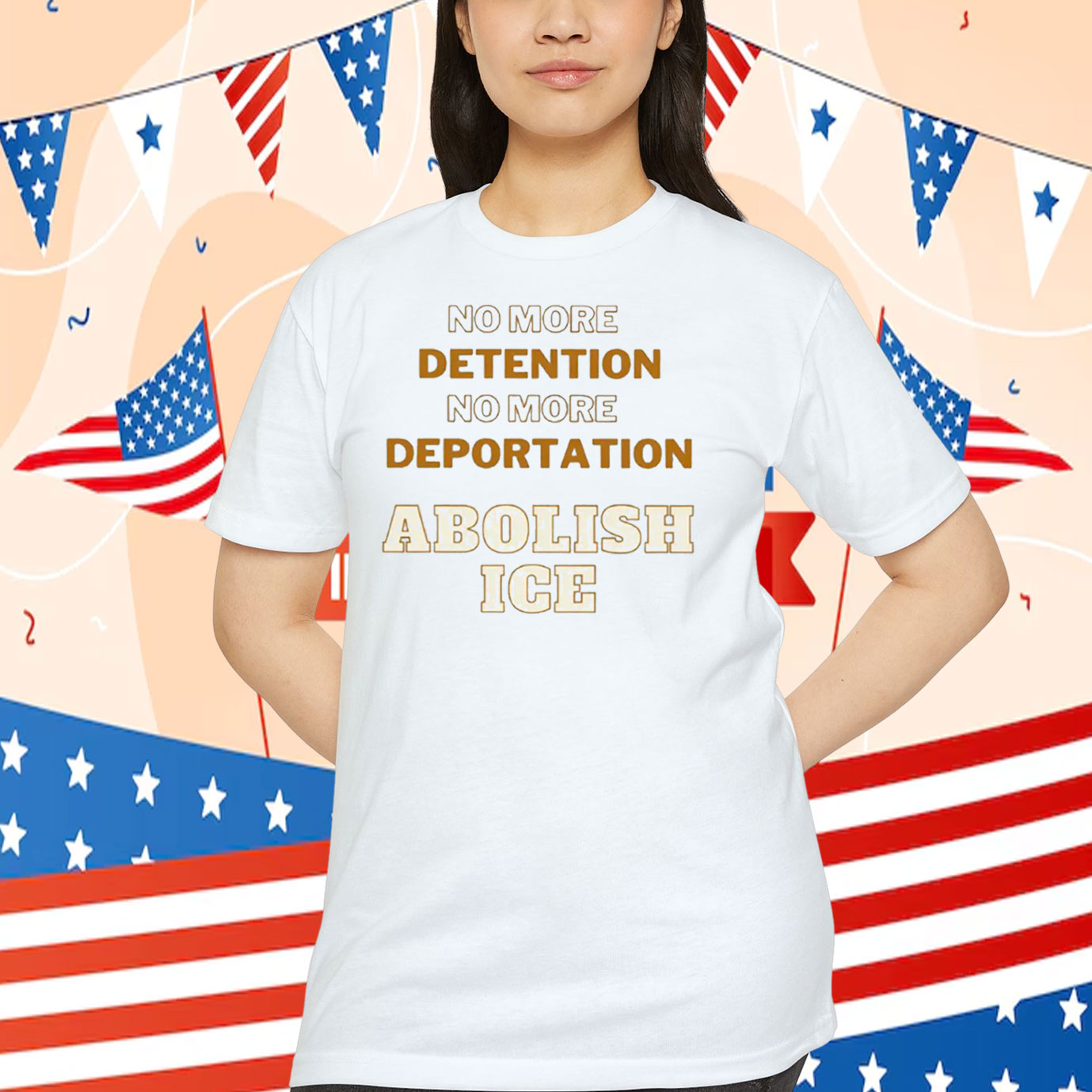 No More Detention No More Deportation Abolish ICE Shirt