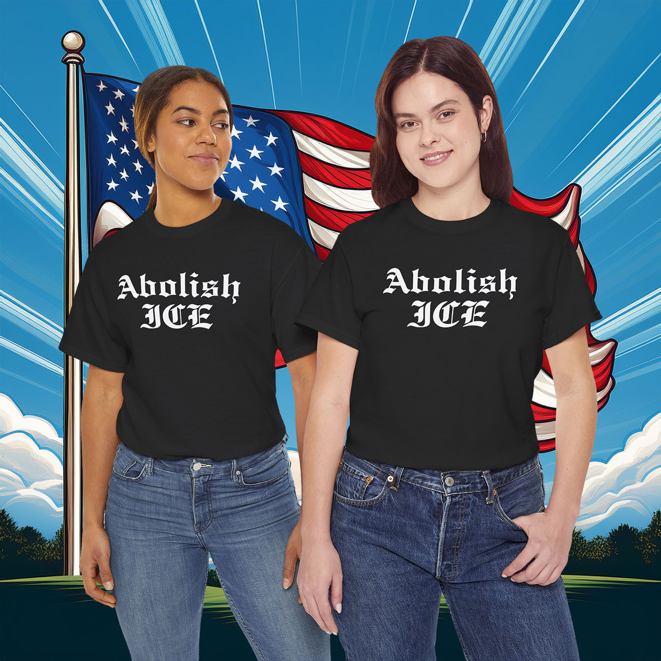 Official Abolish ICE TShirt
