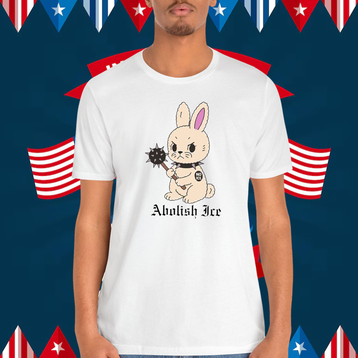 Rabbit Abolish ICE Shirt