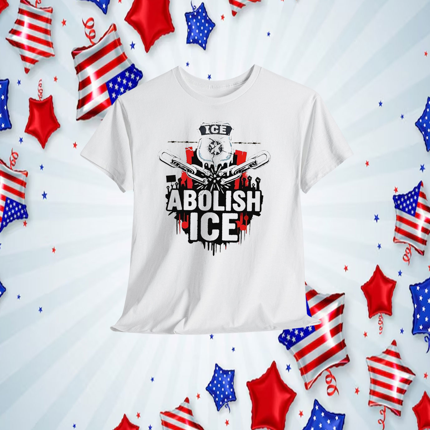 Retro Abolish ICE Shirt