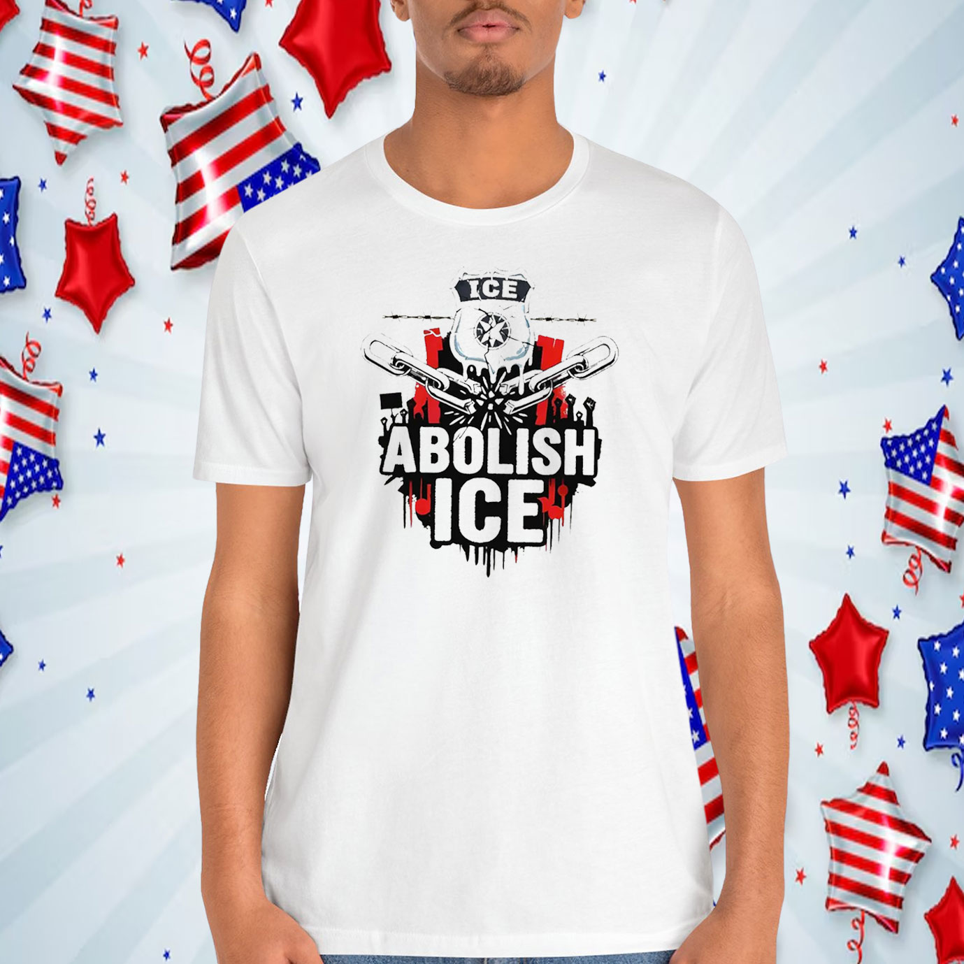 Retro Abolish ICE Shirt