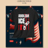 Retro Abolish ICE T-Shirt