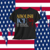 Retro Abolish Ice No Human Is Illegal Shirt