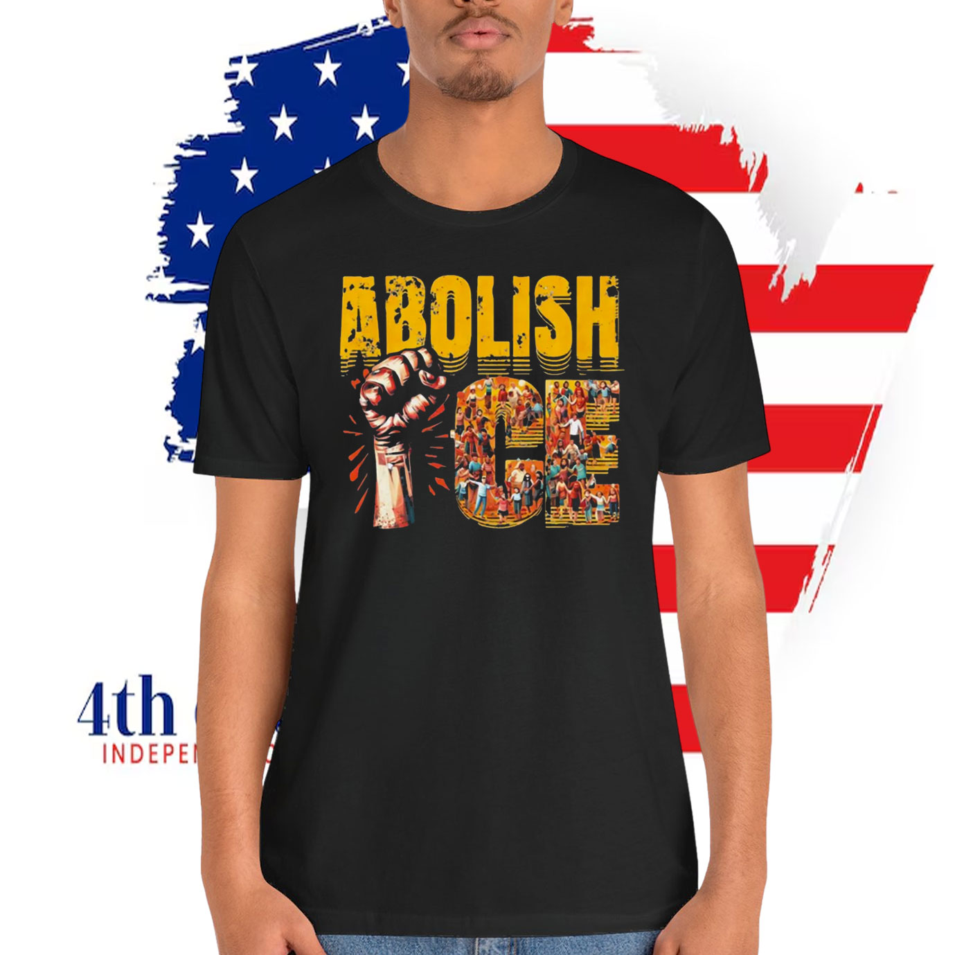 Retro Abolish Ice Shirts
