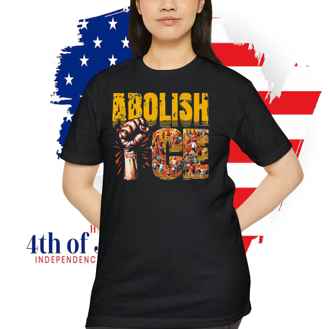 Retro Abolish Ice Shirts