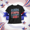 Stars Stripes and Abolish ICE T-Shirt
