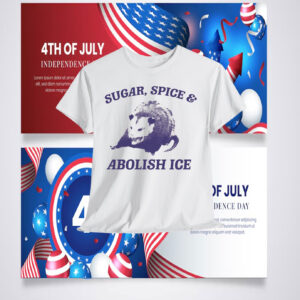Sugar, Spice and Abolish ICE Unisex Shirt