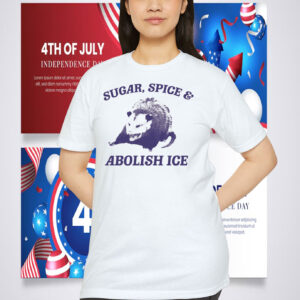 Sugar, Spice and Abolish ICE Unisex Shirt