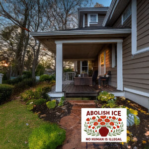 Abolish ICE Keep Is Illegal Yard Sign