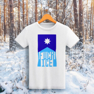 Fuck ICE Mn Flag Shirt