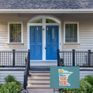 Minnesota Nice Fuck Ice Yard Sign