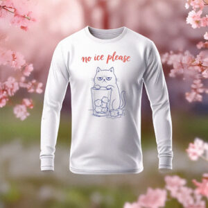 No Ice Long Sleeve with Cat