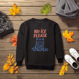 No Ice Sweatshirt with Cat