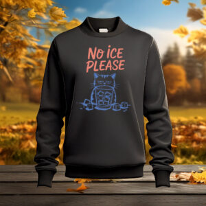 No Ice Sweatshirt with Cat