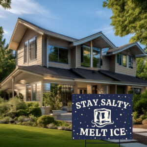 Stay Salty Melt Ice Yard Sign
